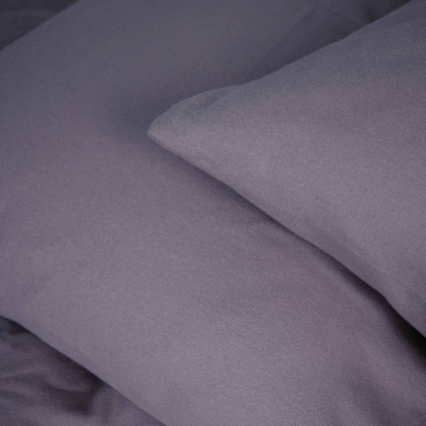 Фото - Комплект постільної білизни дитячий MirSon Фланель 001 Ash grey 110х140 (2200009648205)